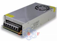 Fonte 12V 30a Carcaça Metal com Chave e Ventuinha 110V/220V