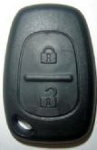 Capa Controle Telecomando Chave Canivete Renault Clio Master Symbol Preto 2 Botões