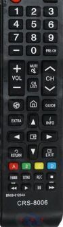 Controle Remoto Samsung TV Led Smart 4K SKY 8006 CRS 8006 8061 MAX 8006 com Tecla Futebol
