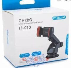 Suporte Veicular para Celular e GPS Articulvel 360 com Ventosa que Cola no Painel do Carro LE 013