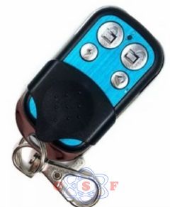 Controle Remoto Xtrad Copiador Cromado e escovado e Preto faz Copia do Controle 433 mhz XT-2140