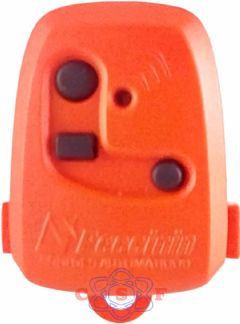 Controle Remoto Transmissor Porto TX 3C Peccinin para Porto Eletrnico 433,92 MHz Laranja