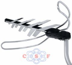 Antena Externa 3 em 1 VHF/UHF/HDTV Digital Aquário DTV 3200