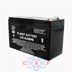 Bateria Selada Recarregável 12V 7A para Alarmes e Cerca Elétrica Power Tek não Serve para Nobreak