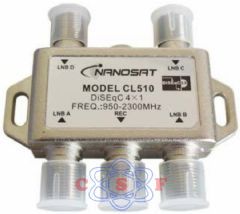 CHAVE DiSEqC 2.0 Nanosat 4x1 CL510