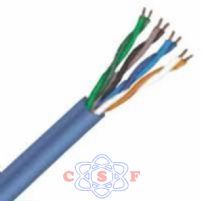 Cabo de Rede LAN Cat 5E Greatek 4 Par Azul