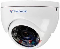 Câmera Cftv Dome IR Interna TVZ Tecvoz 2,8mm Digital 5 em1 até 25m 1,0MP - HD-TVI+HD-CVI+AHD+CVBS 5DMP