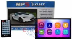 Central Multimídia Mp5 Ligth 7" Polegada E-tech FM USB SD Card AUX Bluetooth Espelhamento de Tela 200W Full
