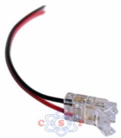 Conector Fita De Led 2 Vias 10mm com Rabicho 10cm