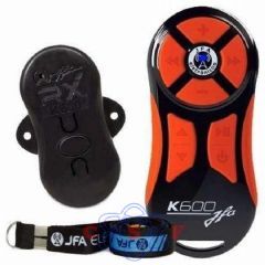 Controle Longa Distancia jfa K600 Preto e Laranja Alcance de 600 Metros em Área Aberta