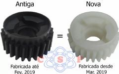 Coroa Engrenagem Interna Nylon Motor Deslizante Gatter 3000 25 Dentes