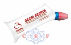 Graxa Graxa Branca Evolution Bisbaga 80 Gramas uso em correntes Acionador de portão eletronico Resistente a agua