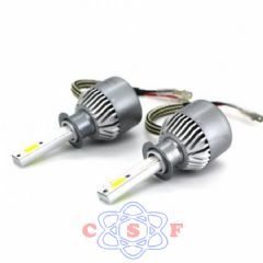 Kit Lâmpada Farol Ultra Led Gold ORPARTS H3 40W 12V/24V 6000K 6000 Lumens
