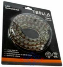 Mangueira Led Teslla TLM09 Branco 12Volts 72Cm 72 Leds