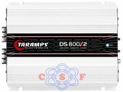 Módulo Amplificador de Potência Taramp's DS800 X2 800W RMS 2 Canais 400 Watts 2 Ohm