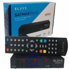Receptor Parabólica Digital e HD Elsys Satmax SATHD Regional EPTV Campinas ETR 555