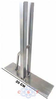 Suporte para Fixar Kit Motor Portão Basculante 20x22cm