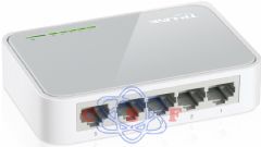 Switch de mesa de 5 Portas 10/100Mbps TP-Link TL-SF1005D