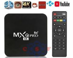 TV Box MXQ 5G Pro 4k HD Mémoria RAM 16 G Capacidade de Armazenamento 256 G com HDMI/USB/Wi-Fi Android 11.1 Bivolt Transforme sua TV Smart