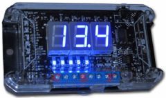 Voltímetro Digital Expert Electronics VS-1 com 5 saídas remotas sequenciais