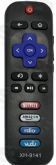 Controle Remoto TV TCL Smart Roku Netflix Amazon Radio XH 9141