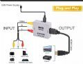 Converter Conversor RCA AV/RCA Video para HDMI