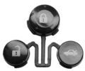 Capa Controle Telecomando 3 Boto Reparo Da Chave Honda 2 Ou 3 Botes Cod 1640