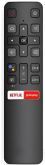 Controle Remoto TV TCL Smart Led 4K com Netflix Globoplay Lelong LE-7410