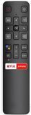 Controle Remoto TV TCL Smart Led 4K com Netflix Globoplay Lelong LE-7410 = Maxx 9071