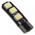 Lmpada Automotiva T10 SMD Esmagada Cambus 6 Leds 5050 Unitario