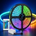 Fita Led RGB 5 Metros Led 5050 Grande com Controle Remoto (sem a Fonte)